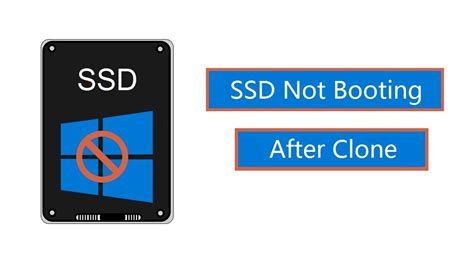 clone won't boot|make ssd bootable after cloning.